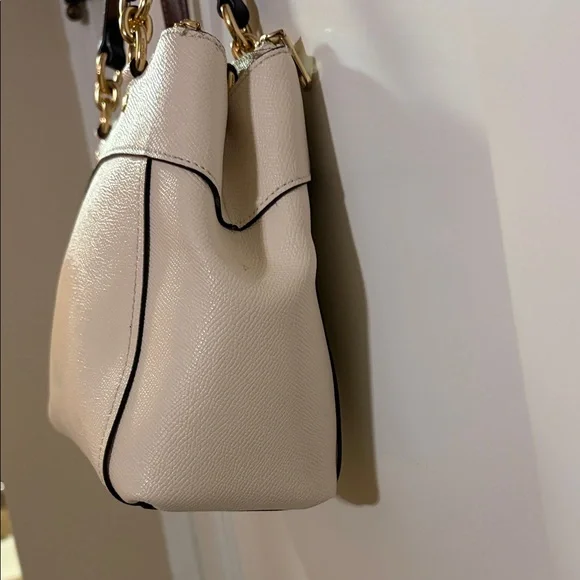 Coach Brooke Carryall Cream and Black Shoulder Bag - Picture 8 of 16